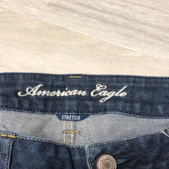 American Eagle Straight Leg Stretch Jeans Size 12 - Picture 8 of 16